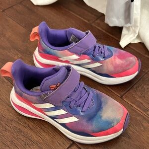 Adidas Kids' Multicolor Sneakers with Purple and Pink